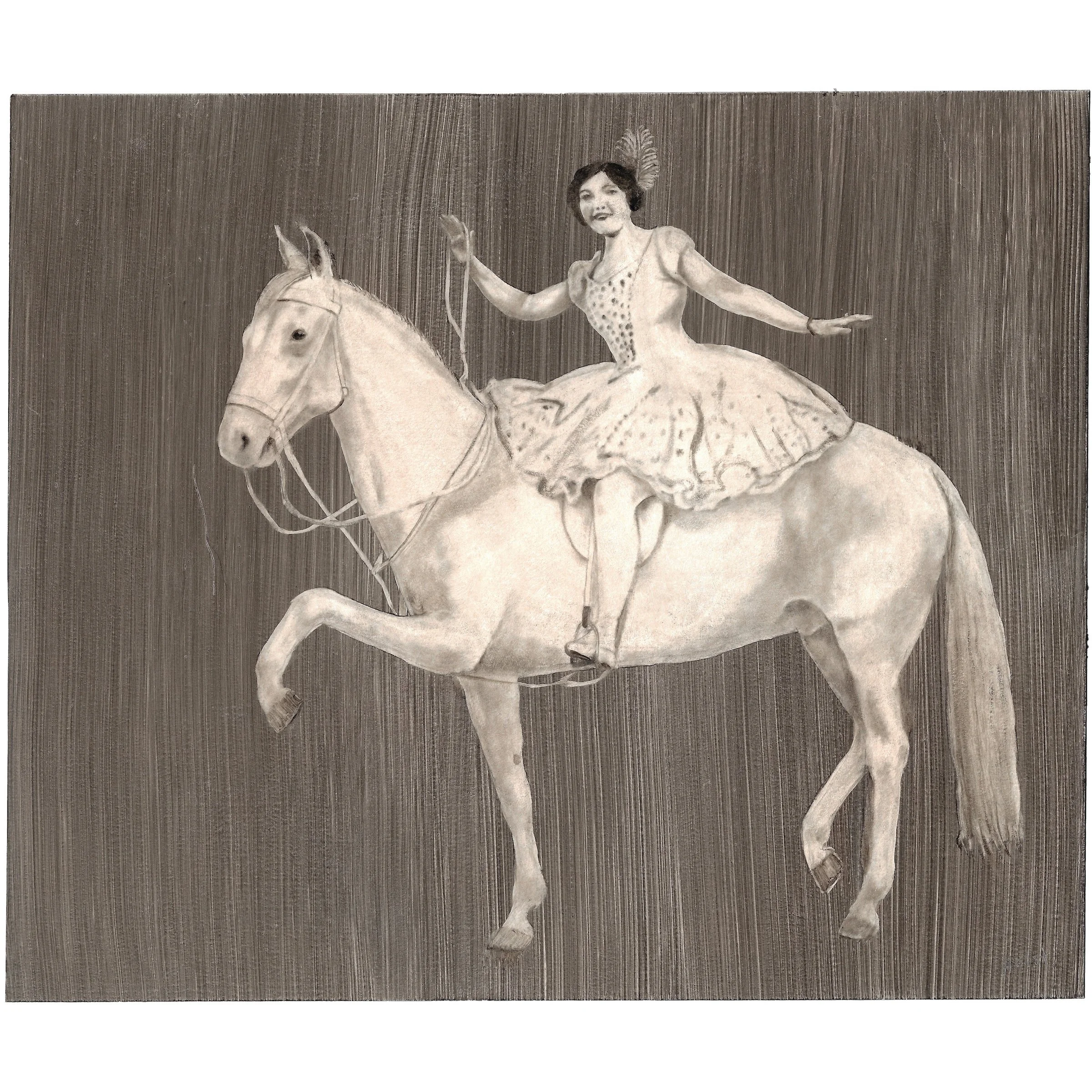 SOLD / Grand Finale / Merry Christmas / 10 x 12"