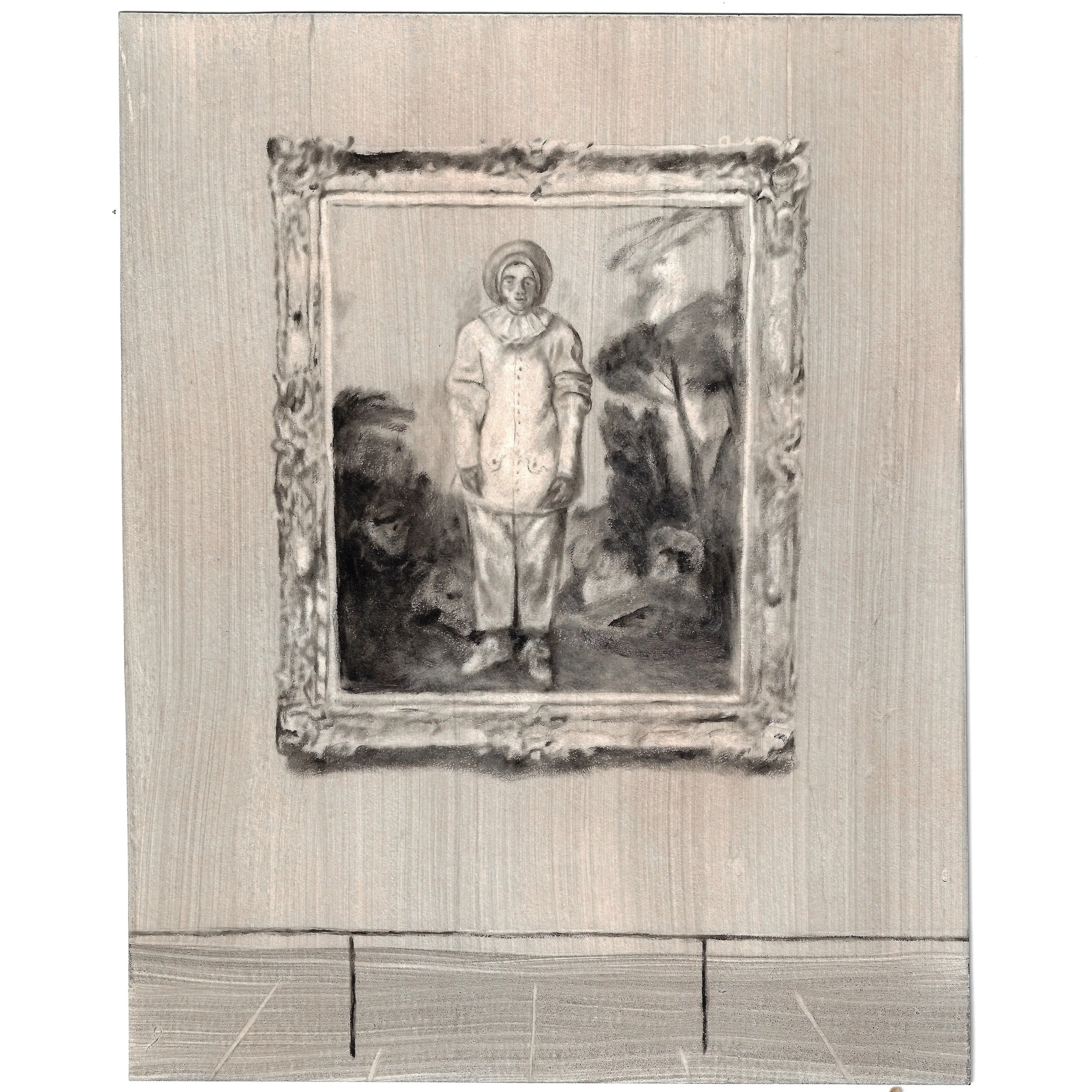 SOLD / Trip to Paris / Wed Dec 17th / 9.25 x 7.25”