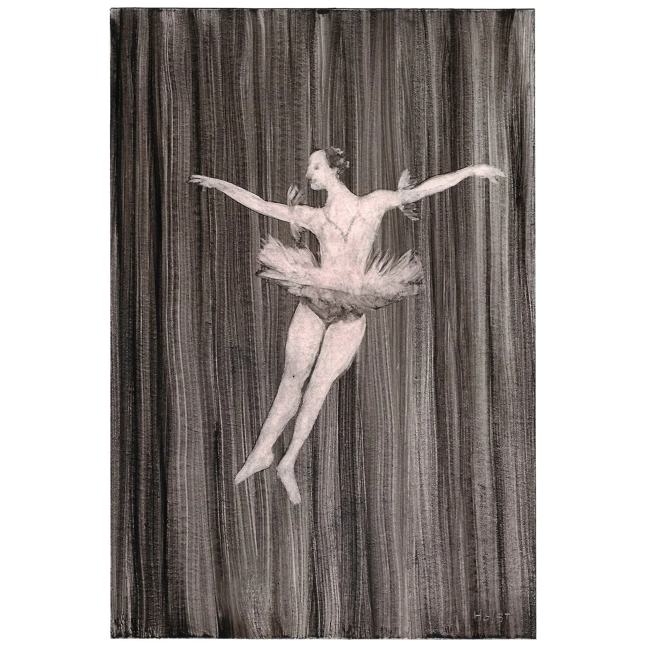 SOLD / Moonbeams / Thu Dec 11th / 6.25 x 4.25"