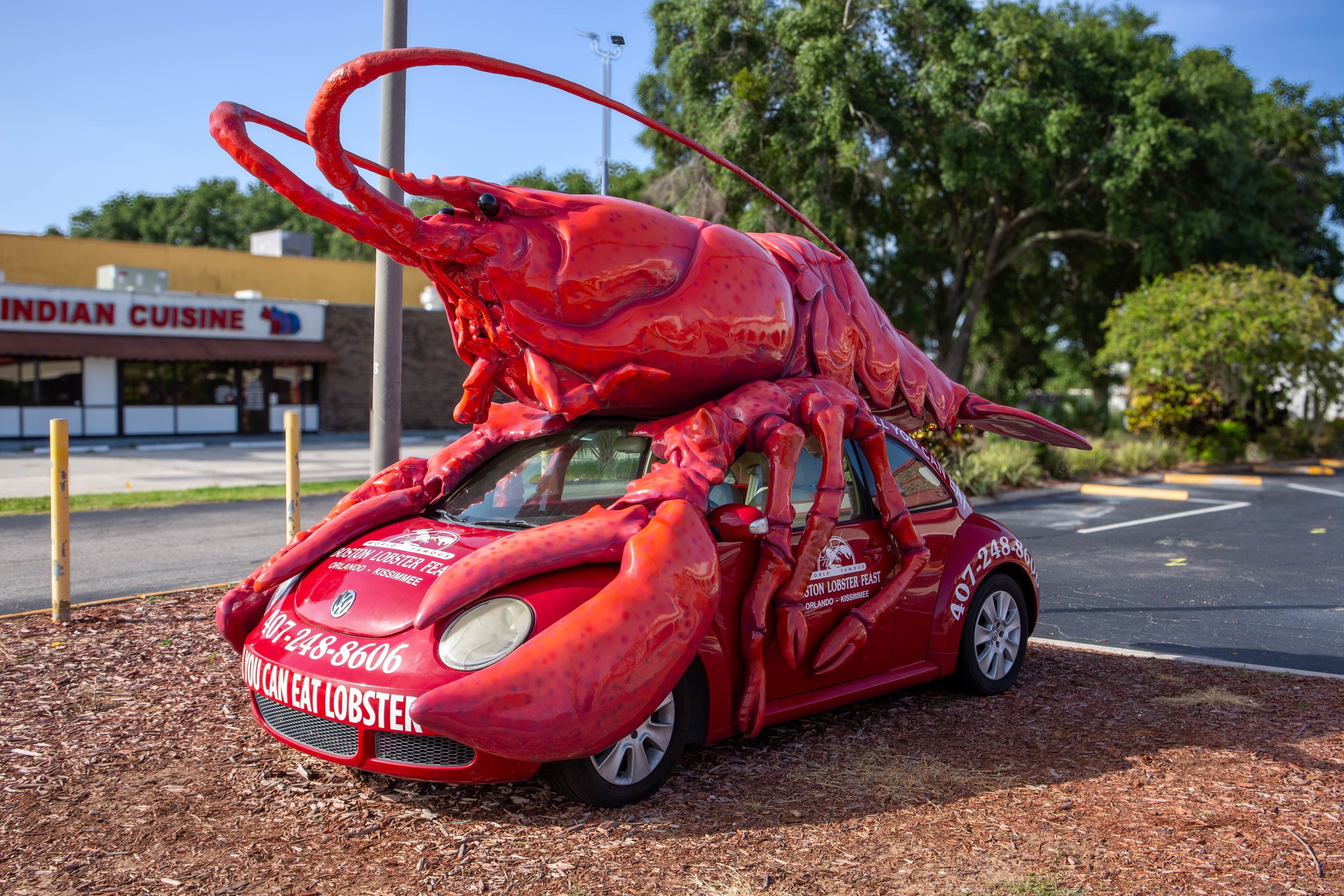 Catering to the tourists