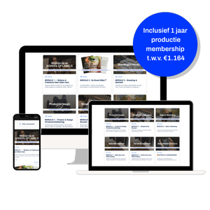 School of Labels Academy mockup