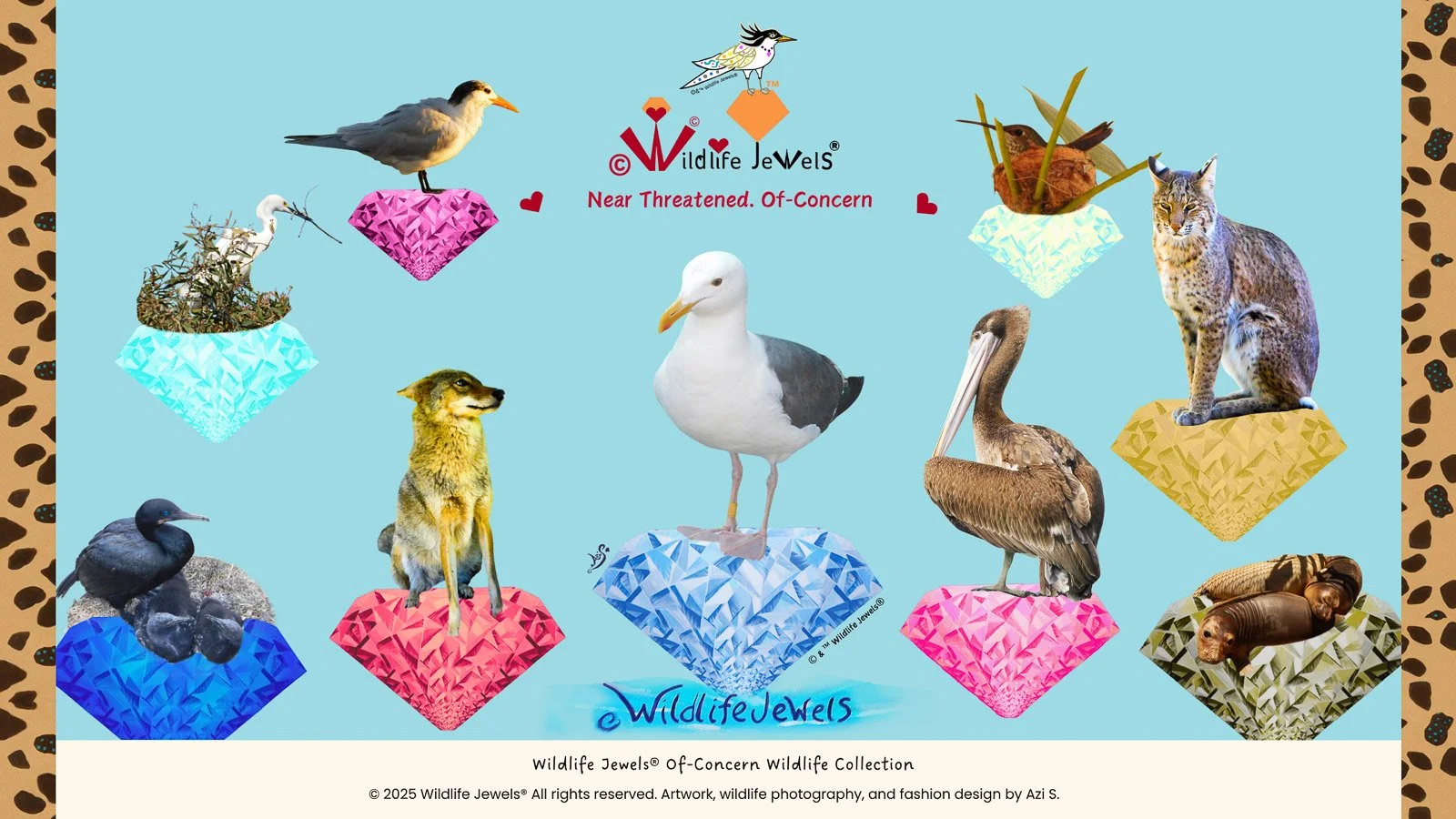 © Wildlife Jewels Shop: OF-CONCERN Wildlife Collection