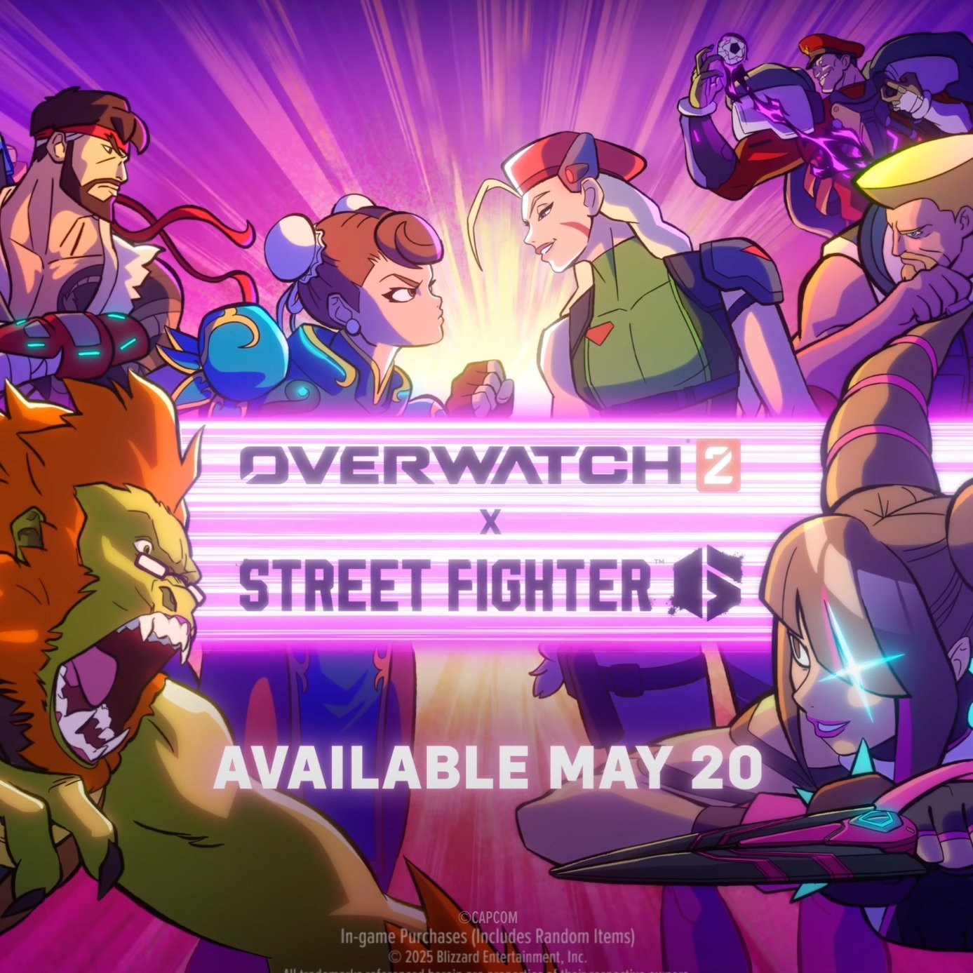 OVERWATCH x STREET FIGHTER