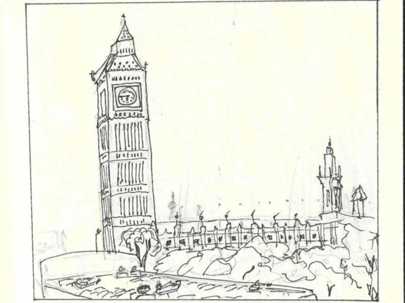 Travel Sketchbook: London