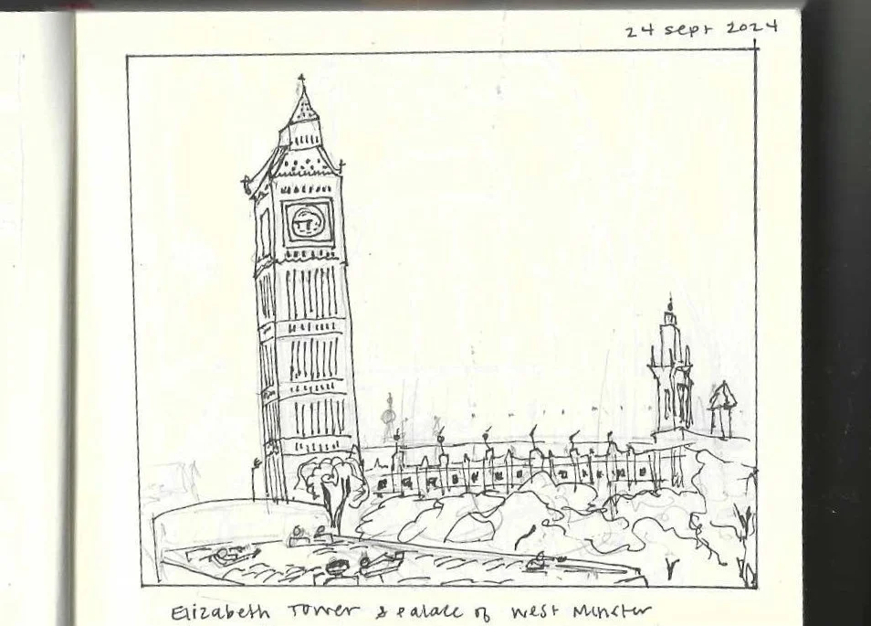 Travel Sketchbook: London