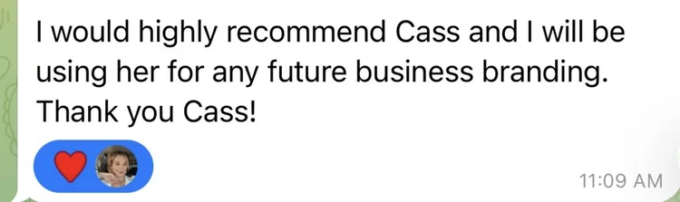 A client's message to Cass