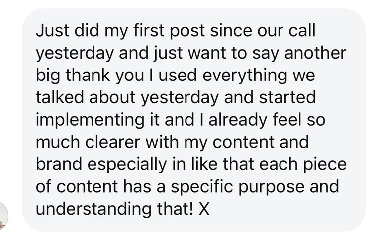 Client message