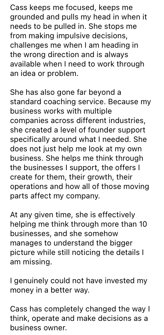 Client message