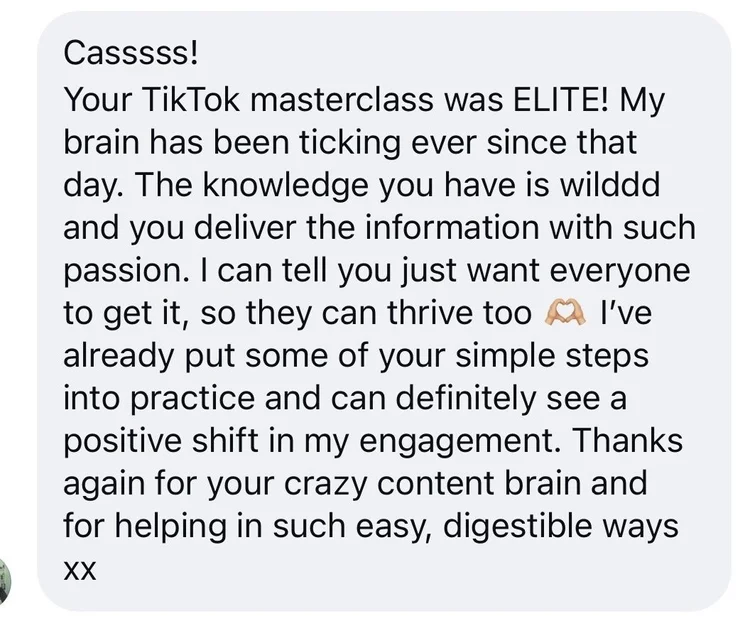 Client message