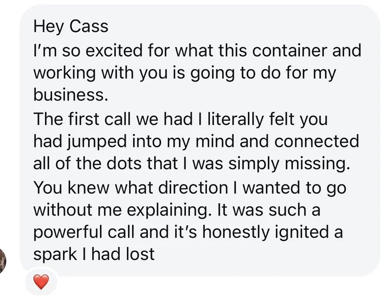 Client message