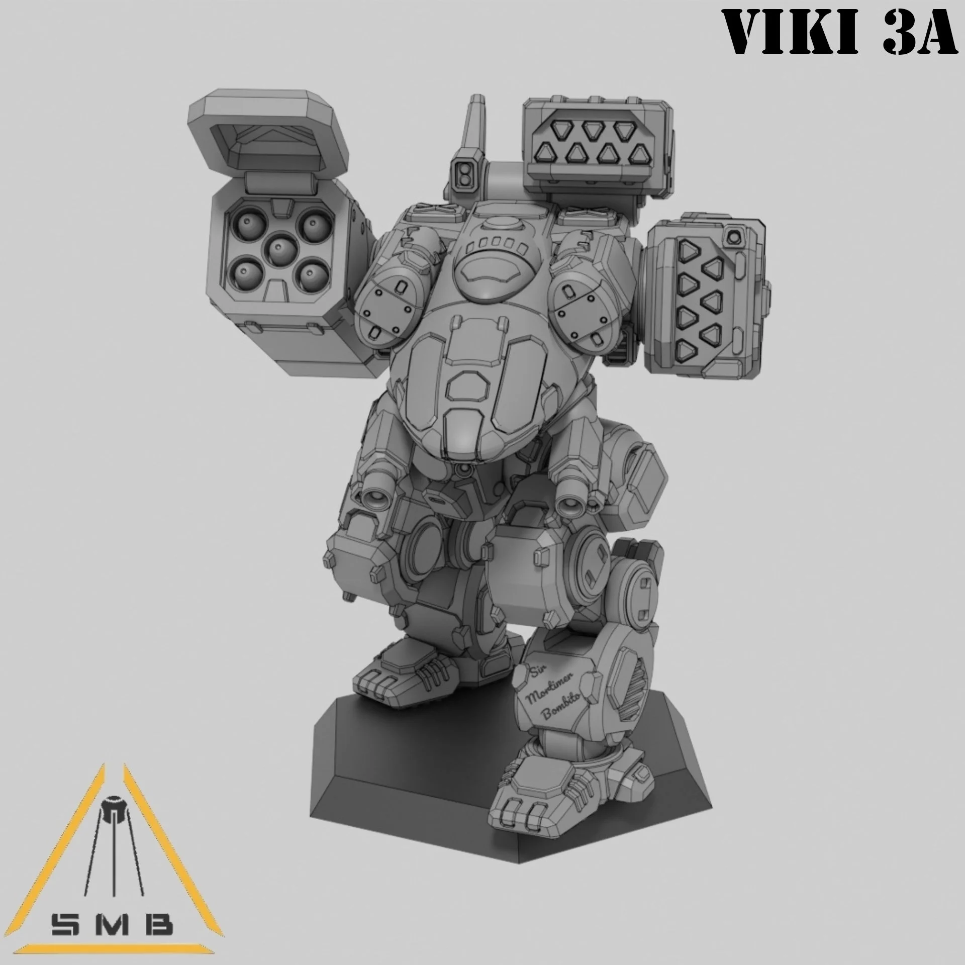 Viki Sir Mortimer 6mm Scale Mech (Copy)