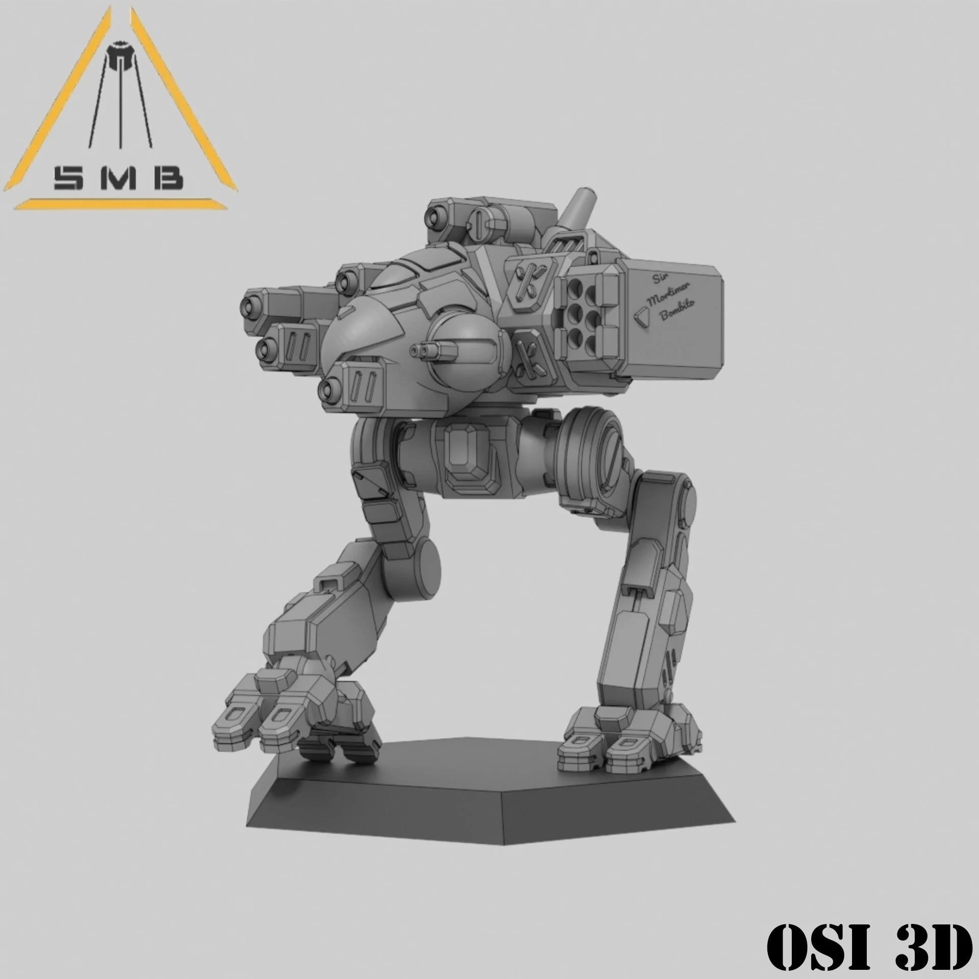Osi 3D Sir Mortimer 6mm Scale Mech