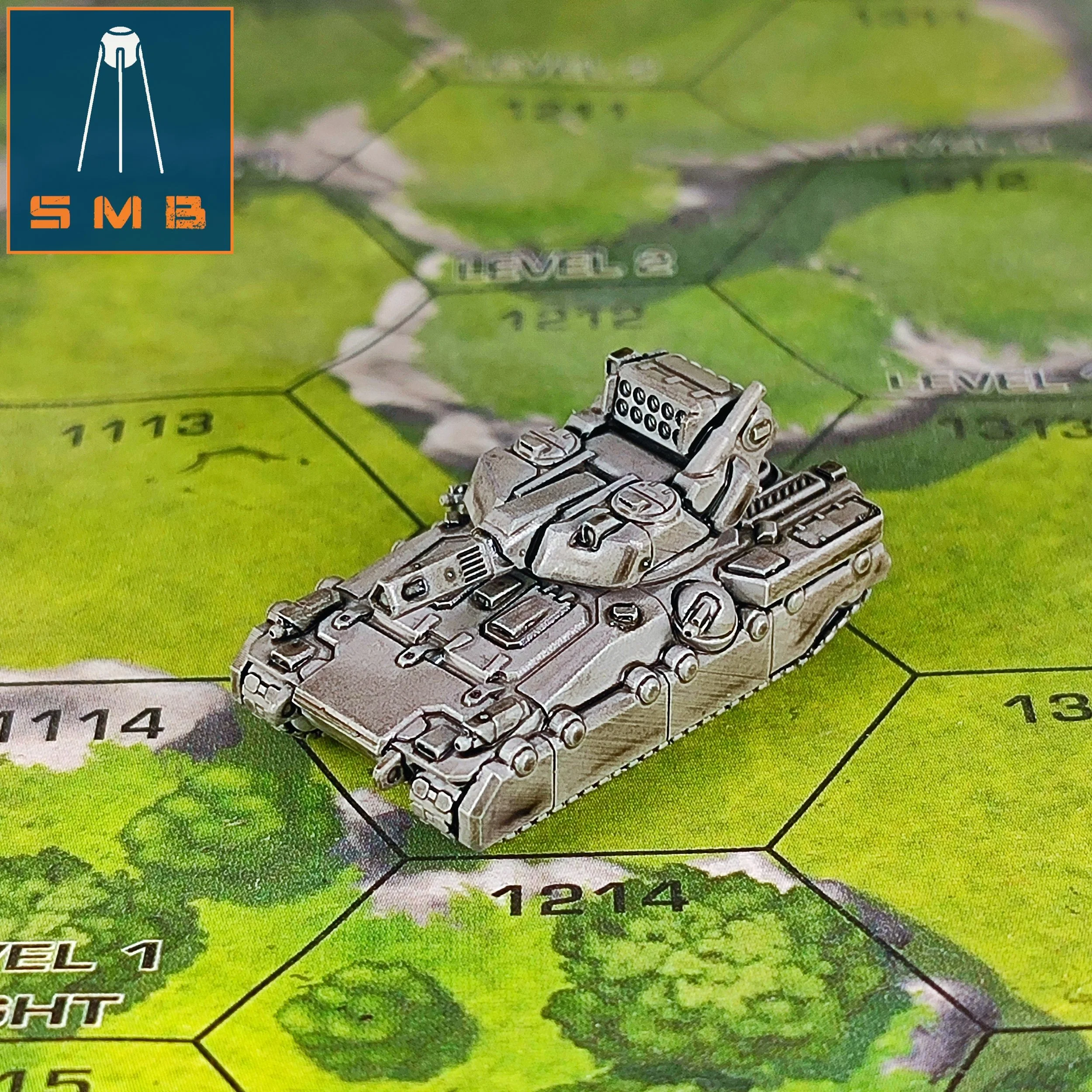Korvi 2 Sir Mortimer 6mm Scale Tank 2x