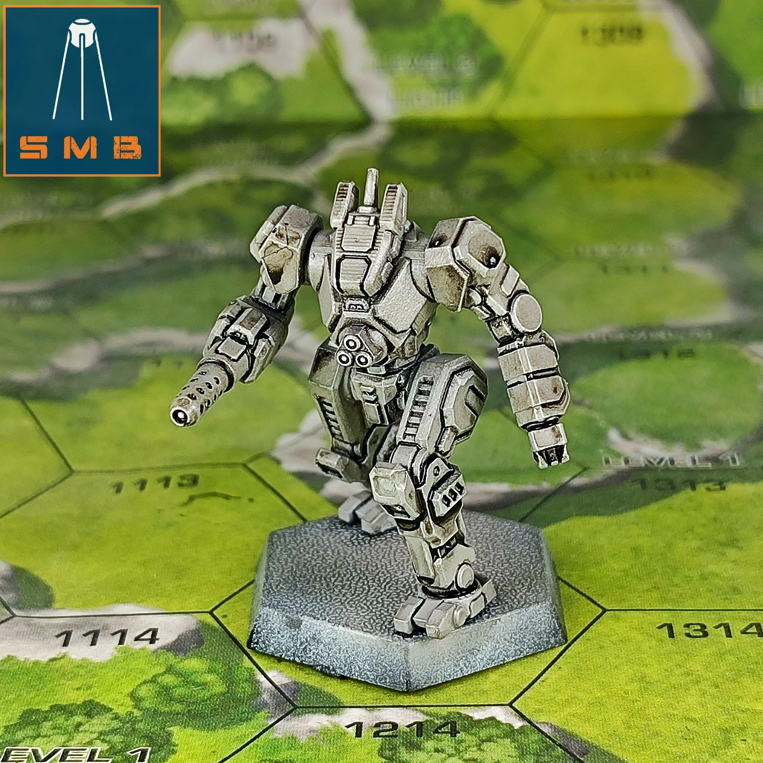 WolfH 1A Sir Mortimer 6mm Scale Mech