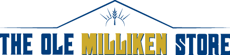 Logo for The Ole Milliken Store in Bethpage, Tennessee.