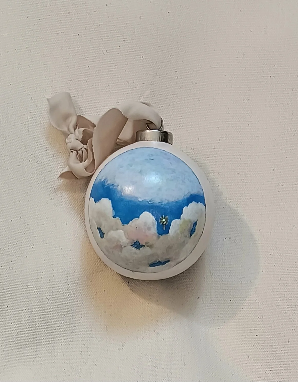Double-Sided Cloudscape Sphere