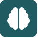 Icon of a brain with a gear inside, representing thinking or mental processes.