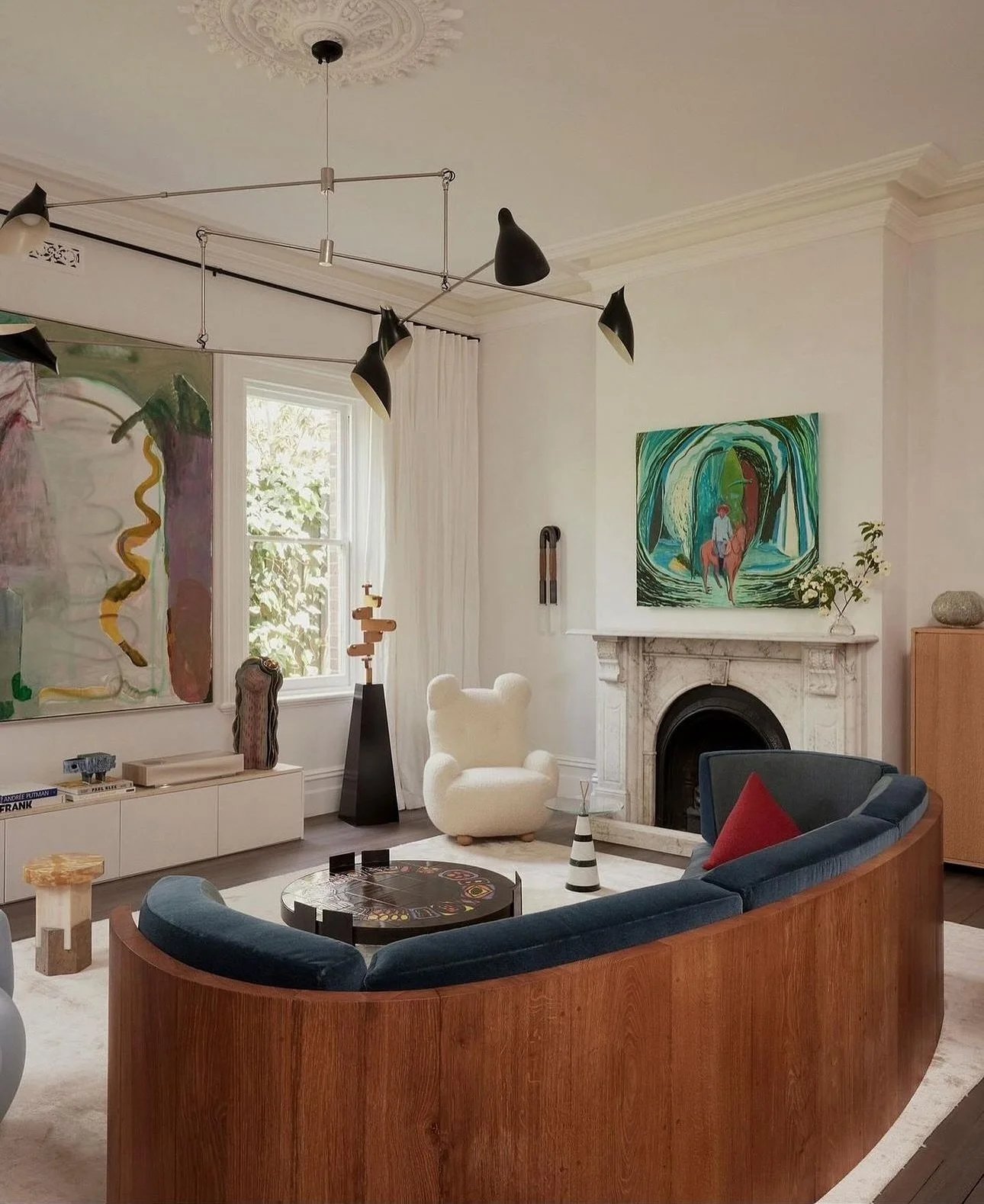 Stunning Melbourne home of Criteria Gallery Founder Rachael Fry showcasing some beautiful pieces from artisans, craftsmen and designers she represents, works by Apparatus, Pierre Yovanovitch, David Weeks, Ben Mazey, Miranda Skoczek, Claudia Lau and m