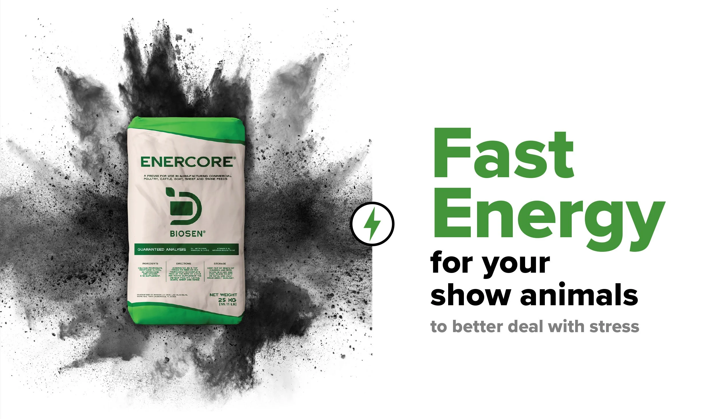 ENERCORE Energy Feed Source For Show Animals