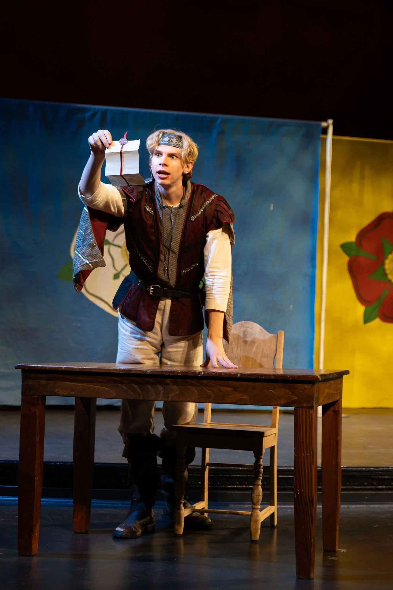 Henry IV, Part 1
Role: Hotspur
Theater at Monmouth
Photo: Kat Moraros
