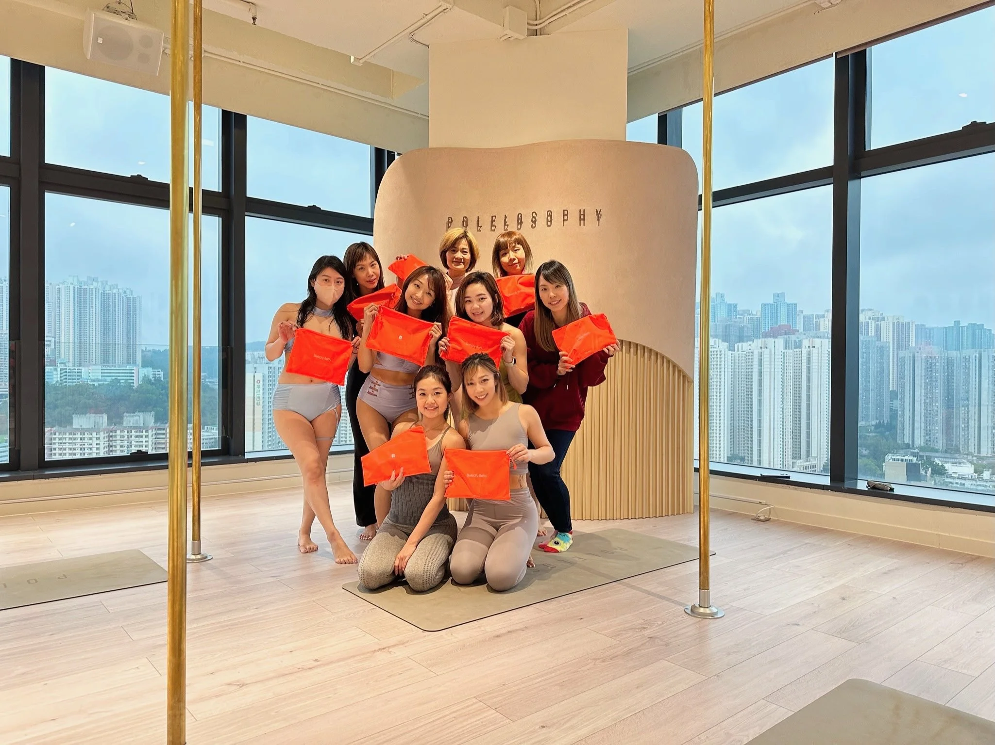 Yogance x Sweaty Betty Experience Workshop, hosted in Polelosophy Studio