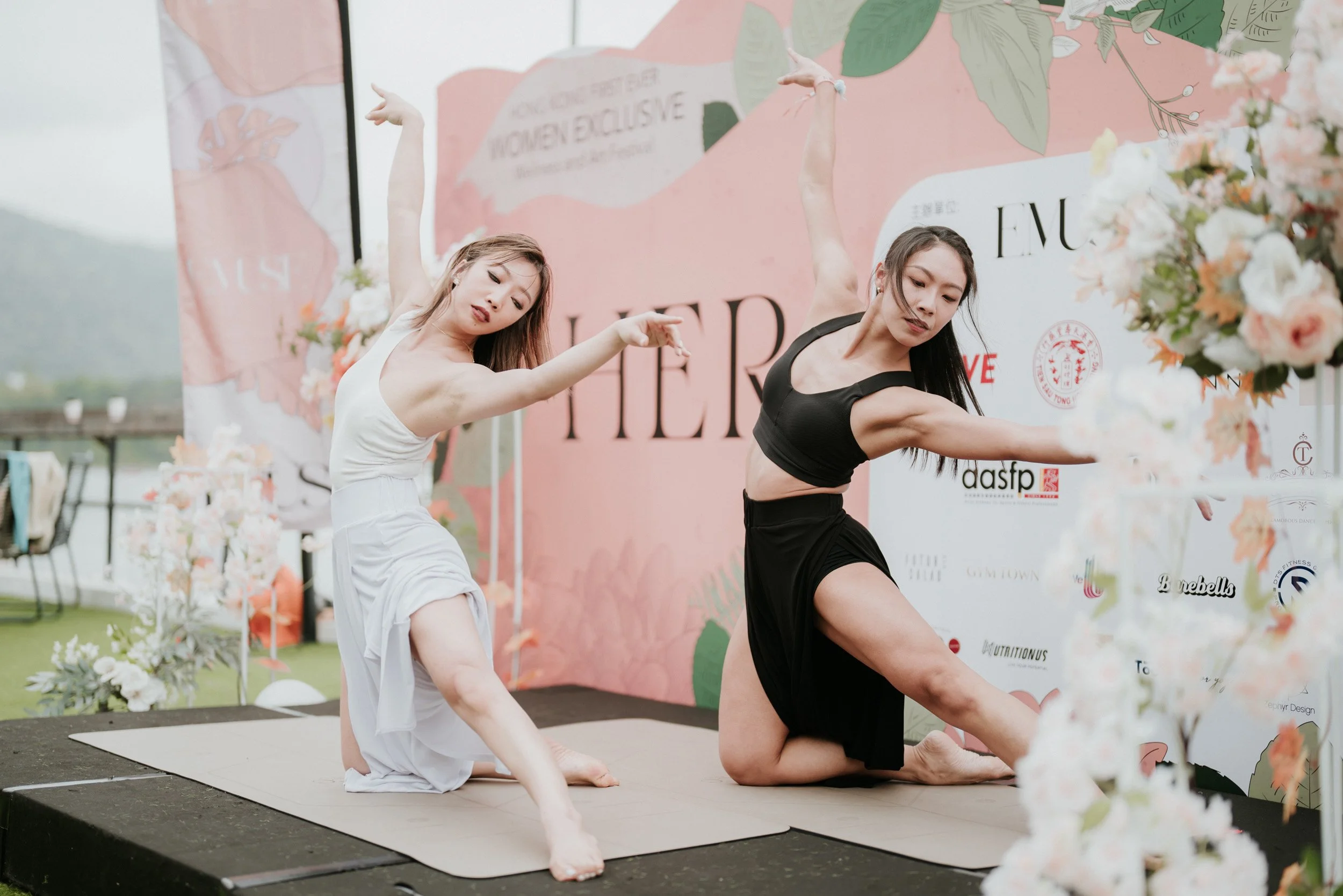 Yogance performance at HER Festival, hosted by EMUSE