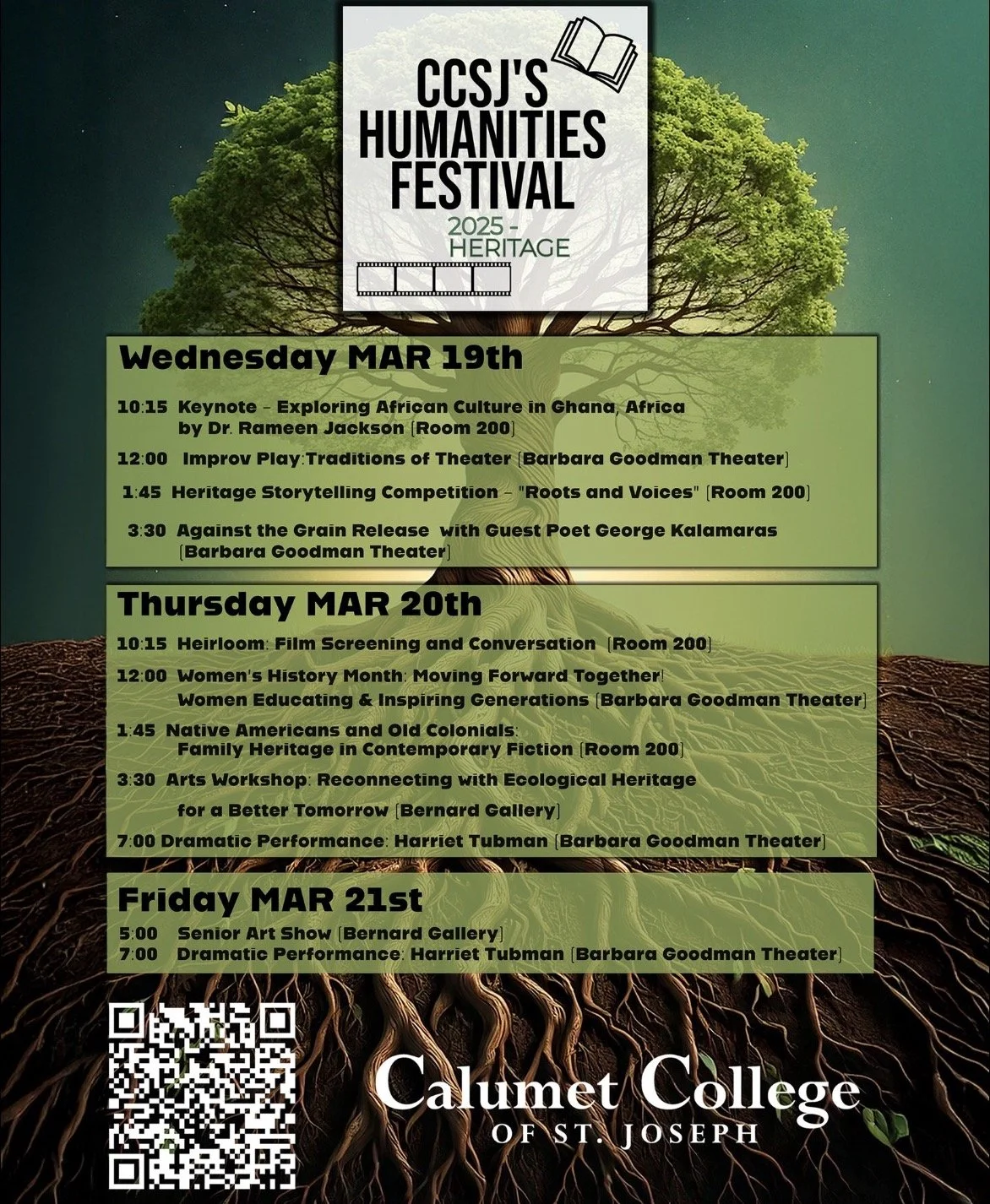 Calumet College Humanities & Heritage Festival 2025