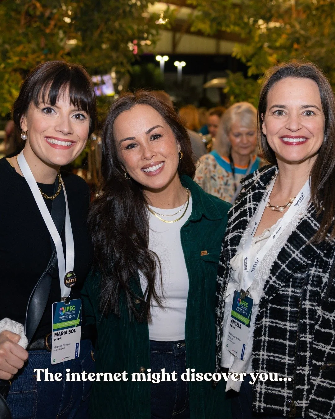 Get TF out there!
Your brand grows faster in rooms than it does on Instagram. You don&rsquo;t grow a powerful brand hiding behind a screen.

I wrote about this in my newsletter this week... networking, visibility, and growing your business.

Comment 