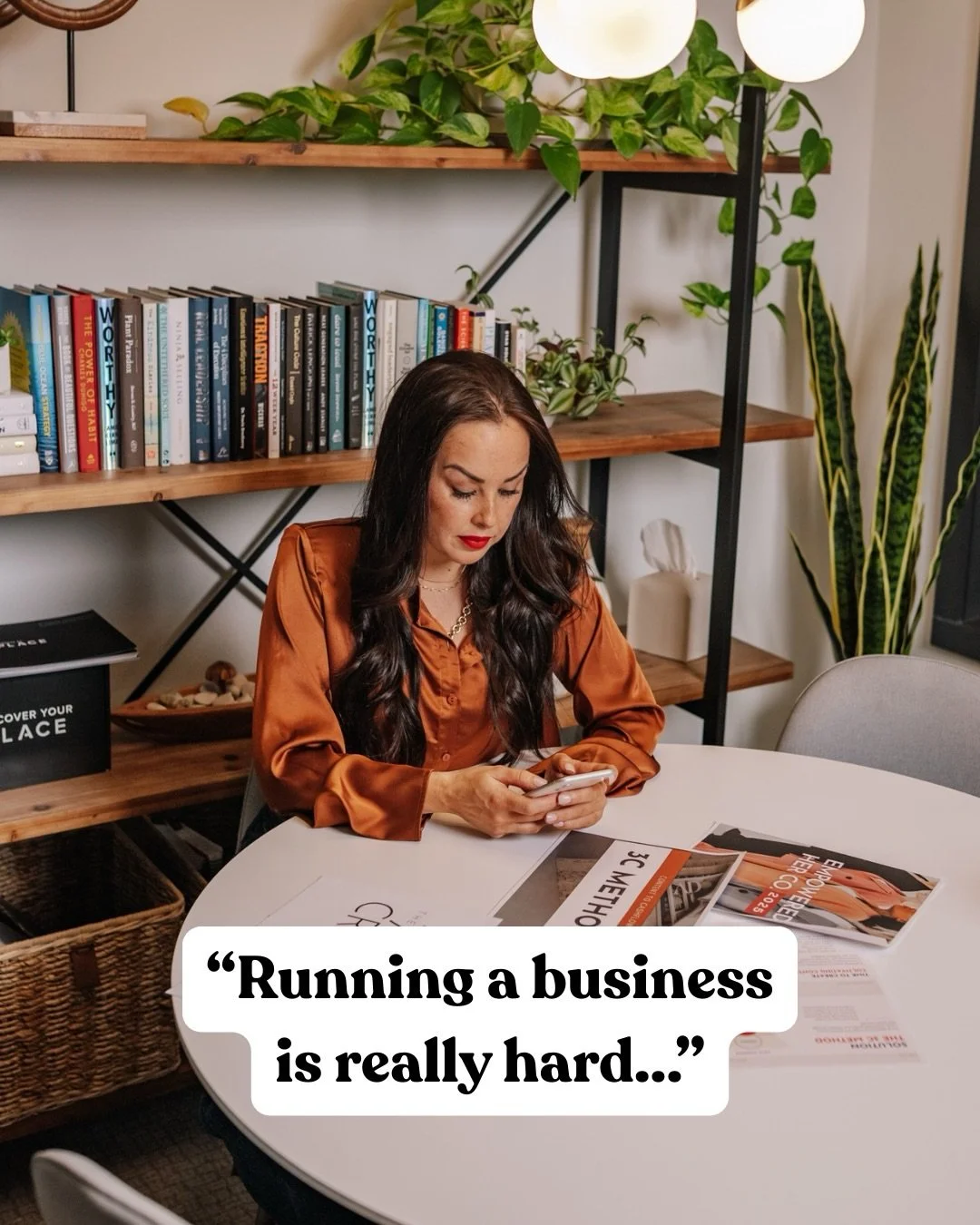 Younger me would have been SHOOK 🥹
 
A little perspective when I&rsquo;m not sure if I&rsquo;m doing this right&hellip;. She&rsquo;s fan-girling over me.

Turns out, most of us have been building towards our dreams since long before we knew how.