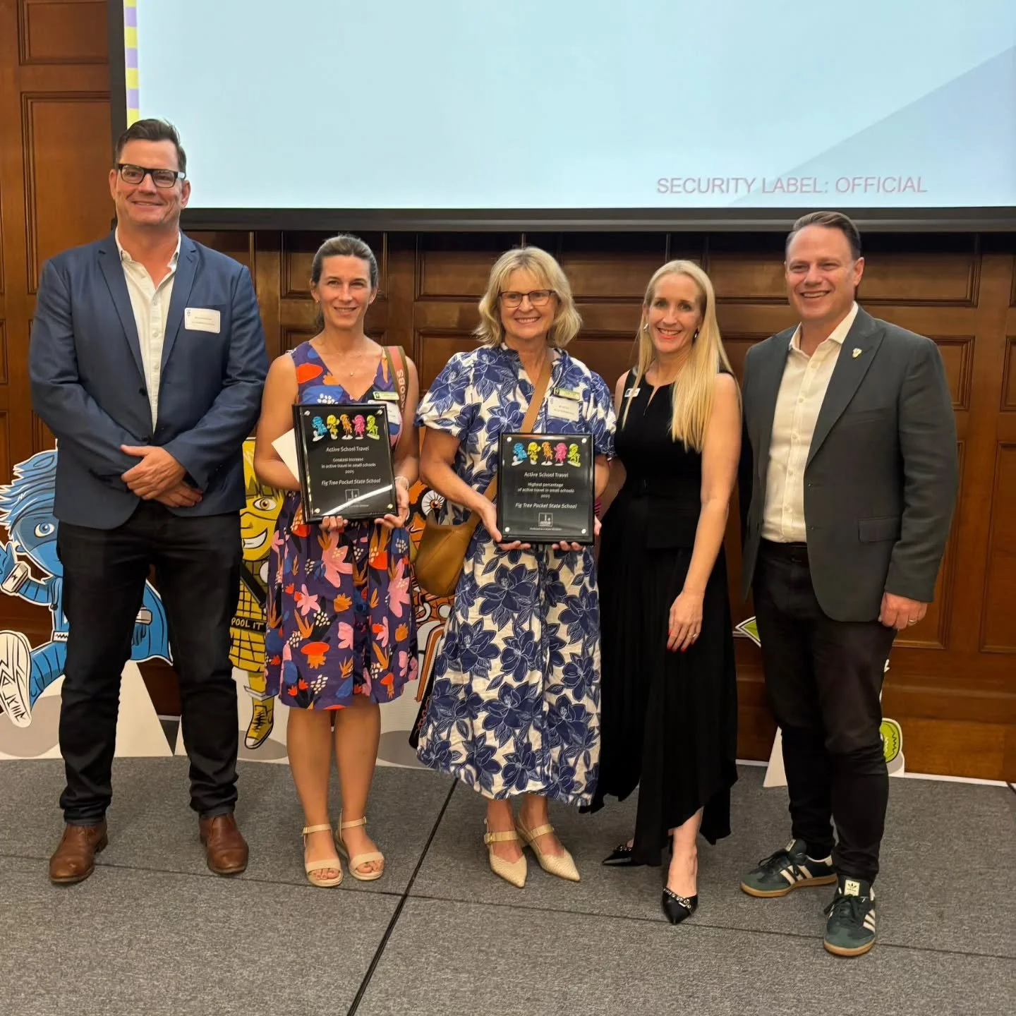 🎉🎉 Double trouble!?... never, it's double the awards, double the celebration here tonight! 

Massive congratulations to Fig Tree Pocket State School for taking home TWO Active School Travel Awards for 2025! 🏆🏆

🏅 Highest Percentage of Active Tra