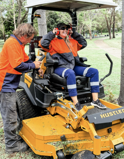 Brisbane City Council mowing season