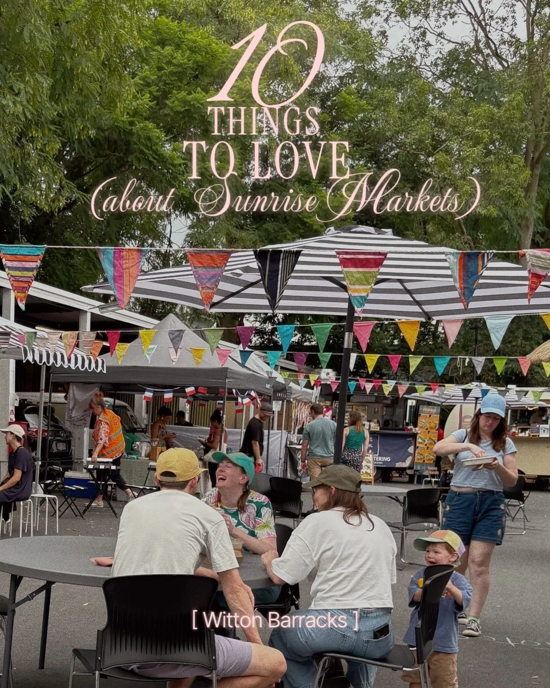 You asked for more&hellip; we got more! 👏🏼👏🏼

Friends our local markets at @sunrisemarket_wittonbarracks_ 🌅✨
are now lighting up Indooroopilly fortnightly, 8am&ndash;1pm.

Fresh finds, good vibes, and your Sunday sorted. 

Lock it in 🗓 Sunday 1