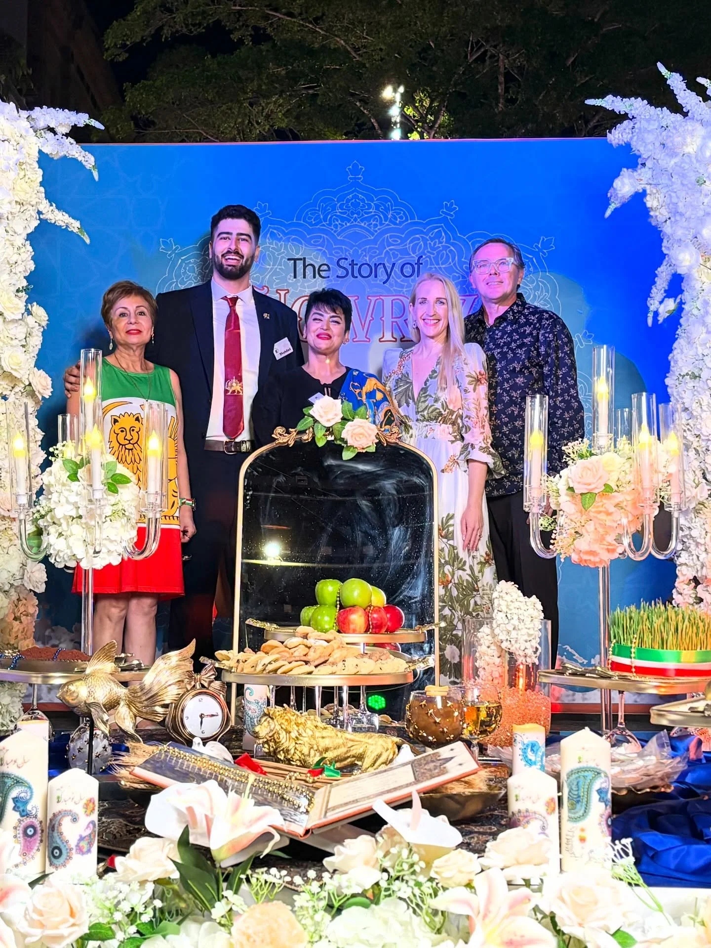 Happy Nowruz 🌸🕯️🍎 

Beautiful celebration with my Iranian friends at @queenstreetmall joined by Senator Scarr and @mojganadel @isqld_ 🌙✨

Nowruz is a powerful reminder of renewal, hope, and new beginnings, something that resonates with many at th