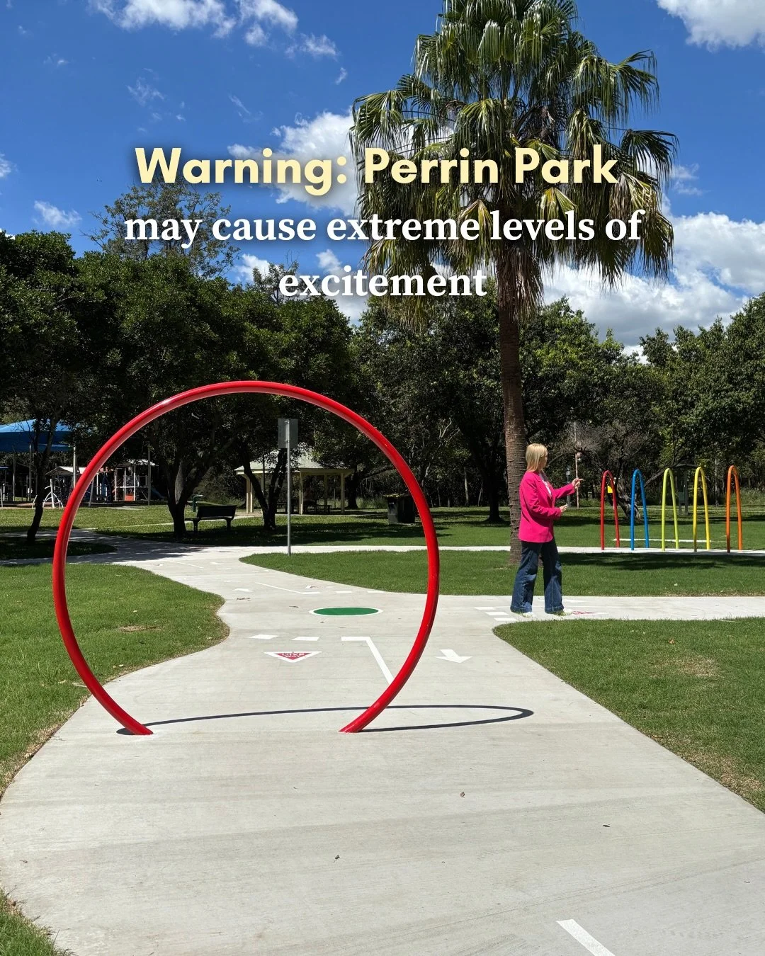 Rolling in hot and ready to ride 🛴✨

The Perrin Park scooter track in Toowong is officially open and it is already bringing the good vibes

I cannot wait to see wheels on the ground, hearts in the air and our community enjoying every moment 🥰

Maki