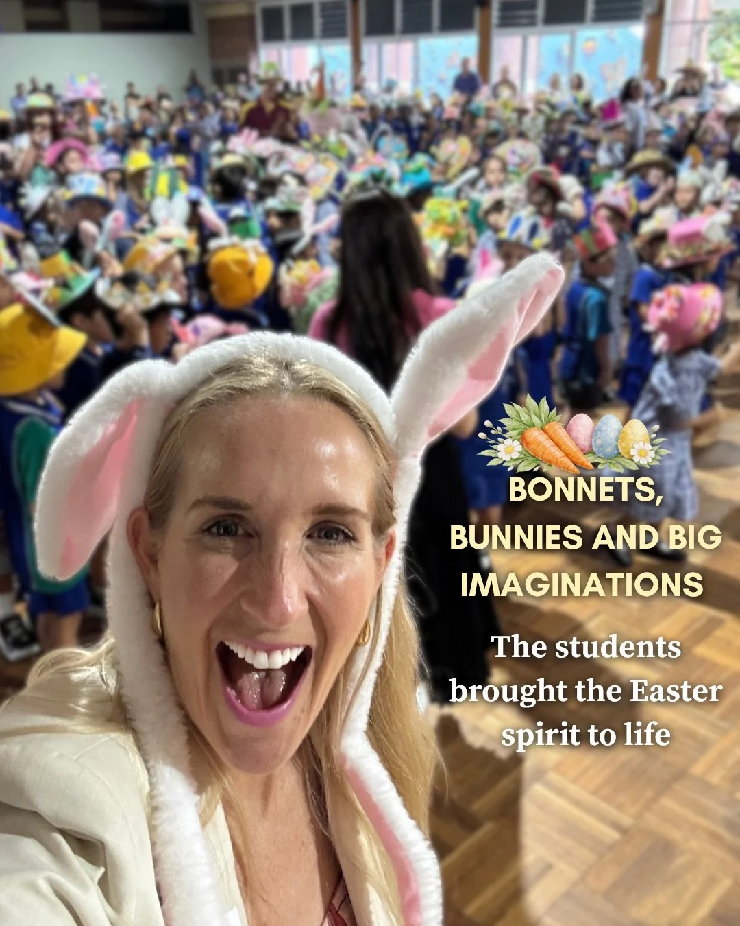 Wishing everyone a very Happy Easter! 🐰🌸

This week, I loved hop&hellip; hopping 🐇 along to many Easter 🐣 celebrations. One such highlight was Ironside State School&rsquo;s Easter Bonnet Parade 👒🐣

So much creativity, colour, and a little extra