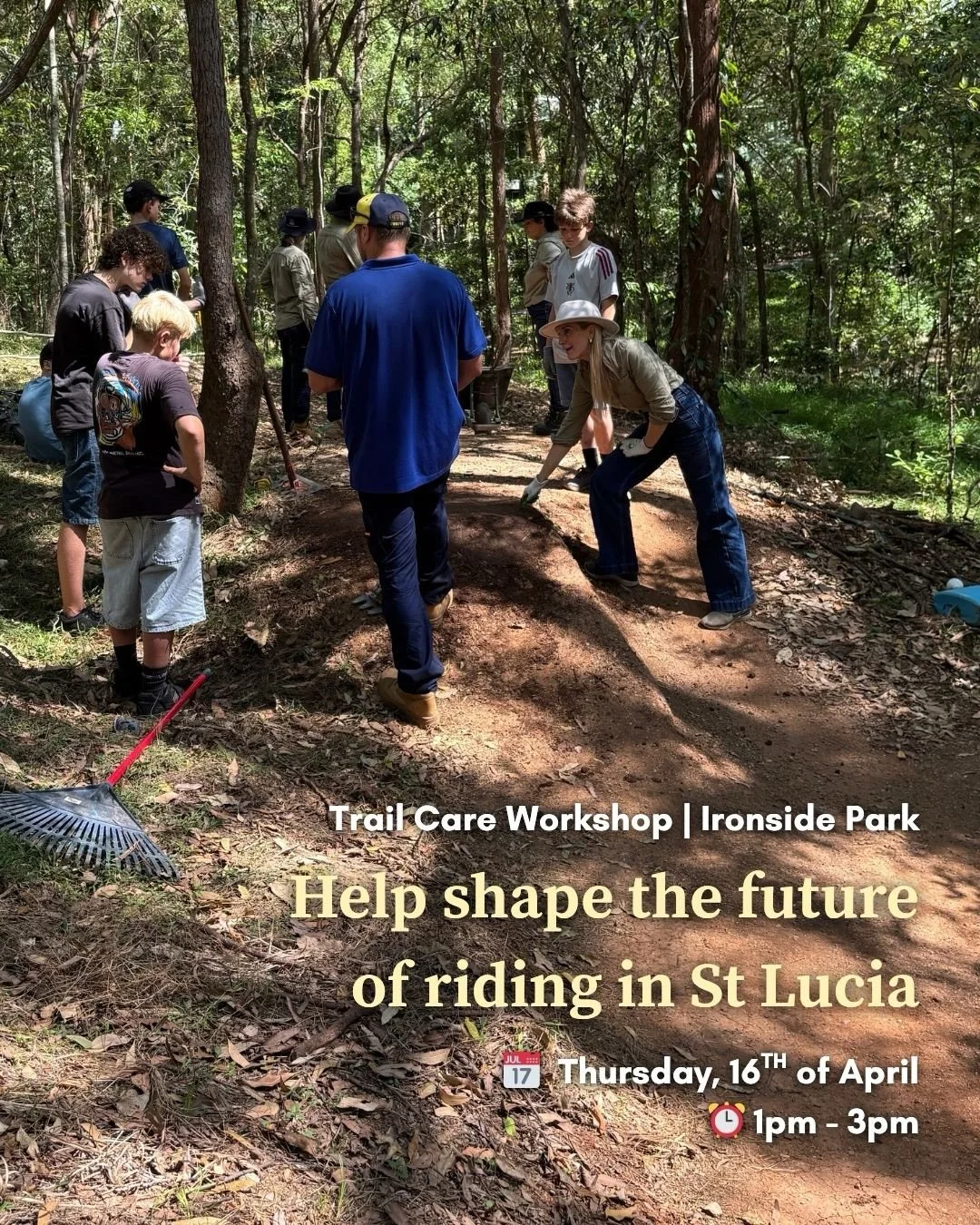 👀 If you ride it&hellip; you can help build it

Join us this Thursday at Ironside Park for a Community Bike Trail Care Workshop 🚲

Ironside Park offers the only authorised bike trails in the Walter Taylor Ward, so let&rsquo;s work together to keep 