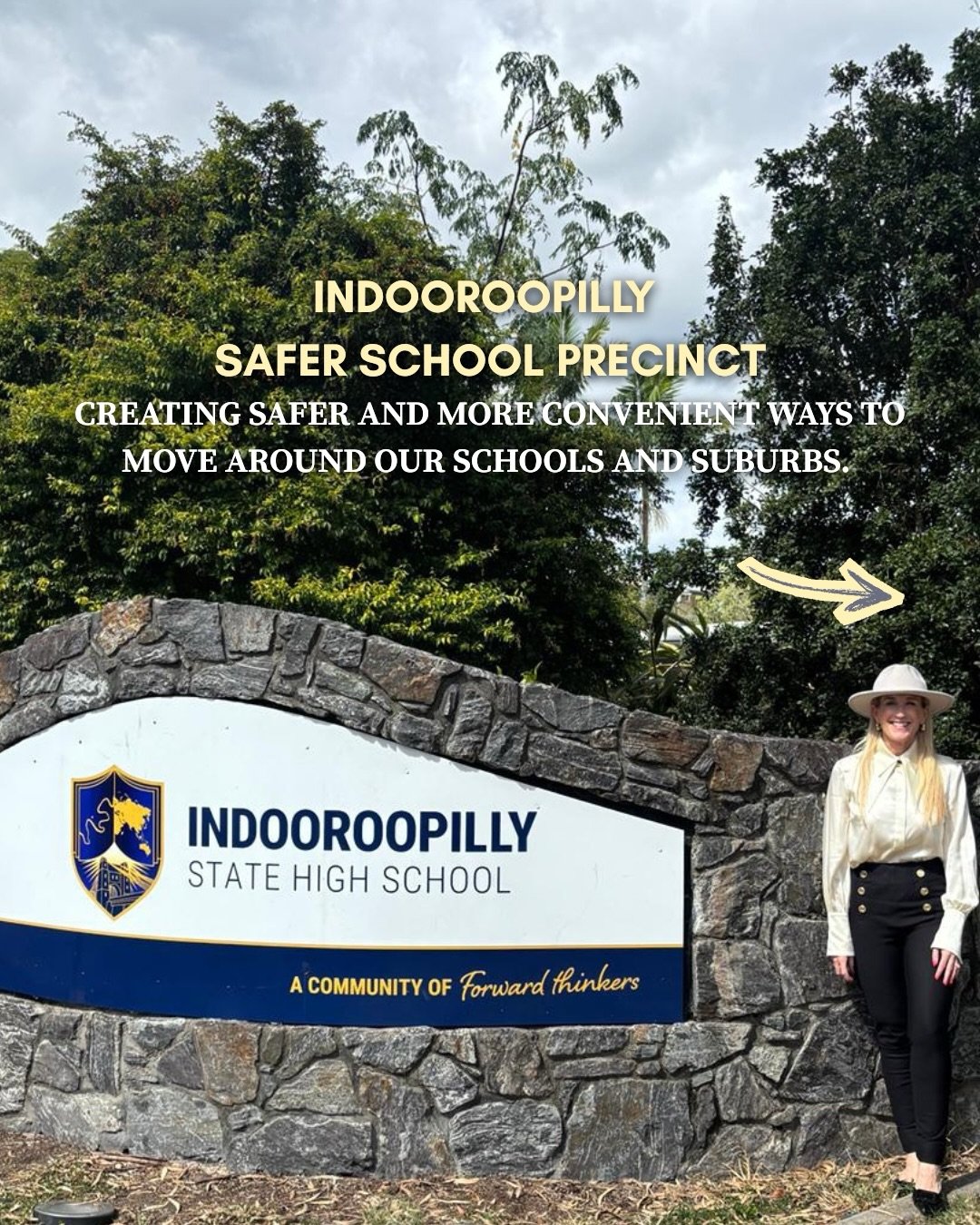 School drop-offs shouldn&rsquo;t feel like survival mode 🚸✨

We&rsquo;re taking action to make the Indooroopilly Safer School Precinct safer, smoother and less congested for everyone 🙌

Whether you walk, ride, catch public transport or drive, getti