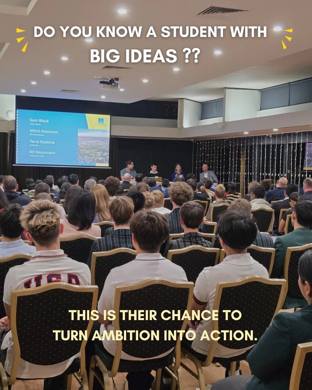 Students with big ideas? 🚀This is for you! 

Brisbane City Council&rsquo;s Future Founders Forum West, is an exciting opportunity for students in Years 9&ndash;12 (and their parents) to hear directly from young entrepreneurs about what it really tak