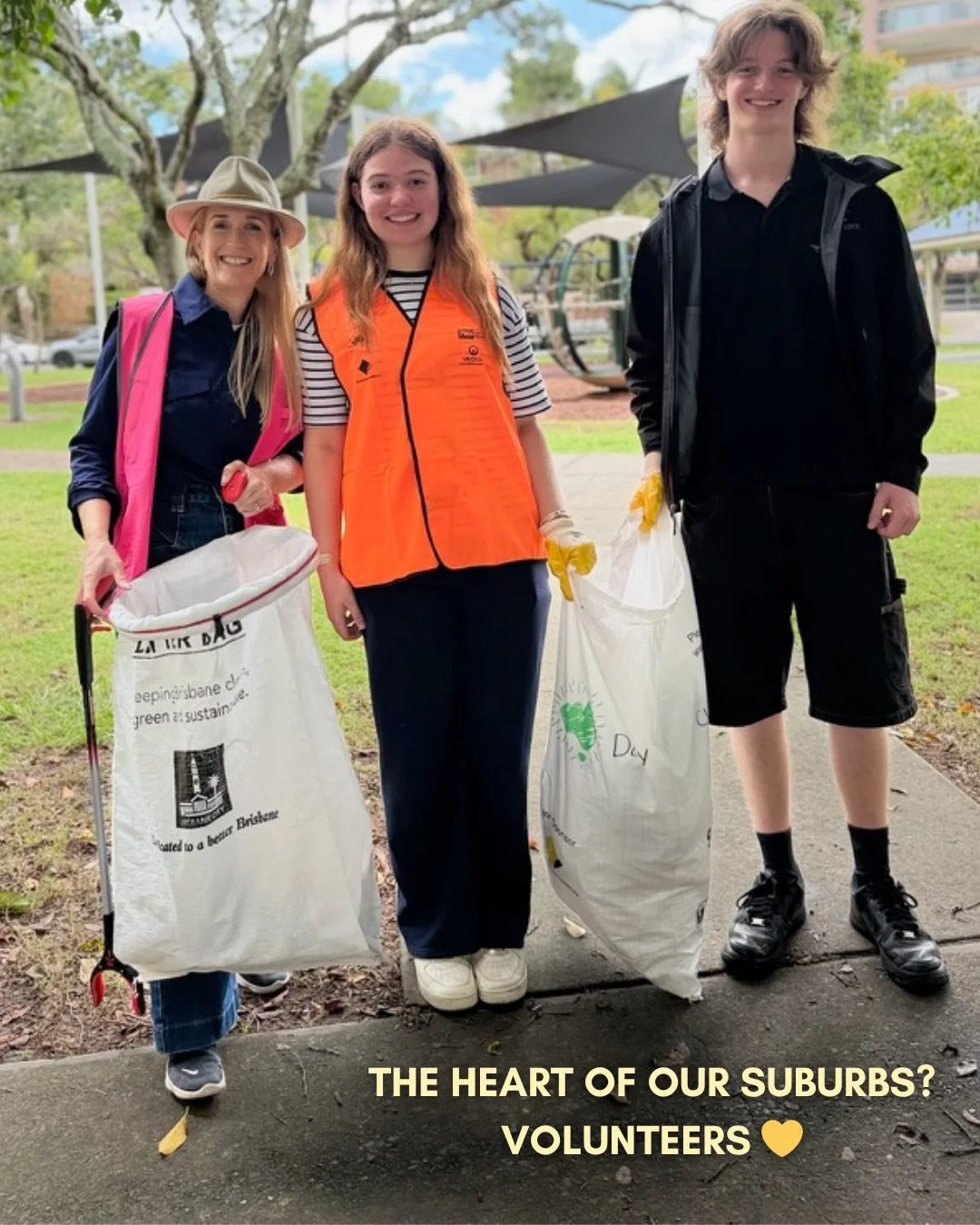 Not all heroes wear capes&hellip; some just show up 💛

As Volunteer Week draws to a close, huge 🗣️shout out to the people who give their time to support others and keep our beautiful Brisbane thriving.

From our awesome local clubs to schools, even