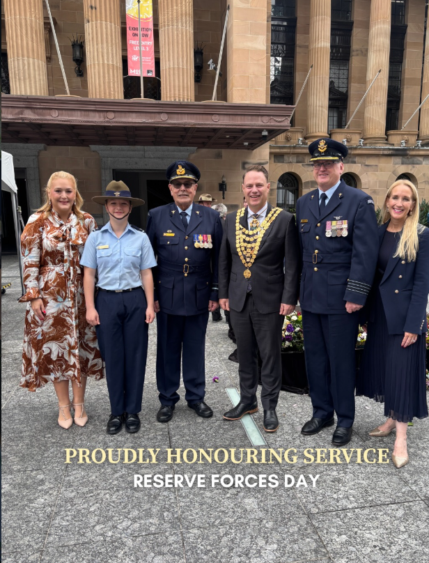 Proudly Honouring Service -Reserve Forces Day