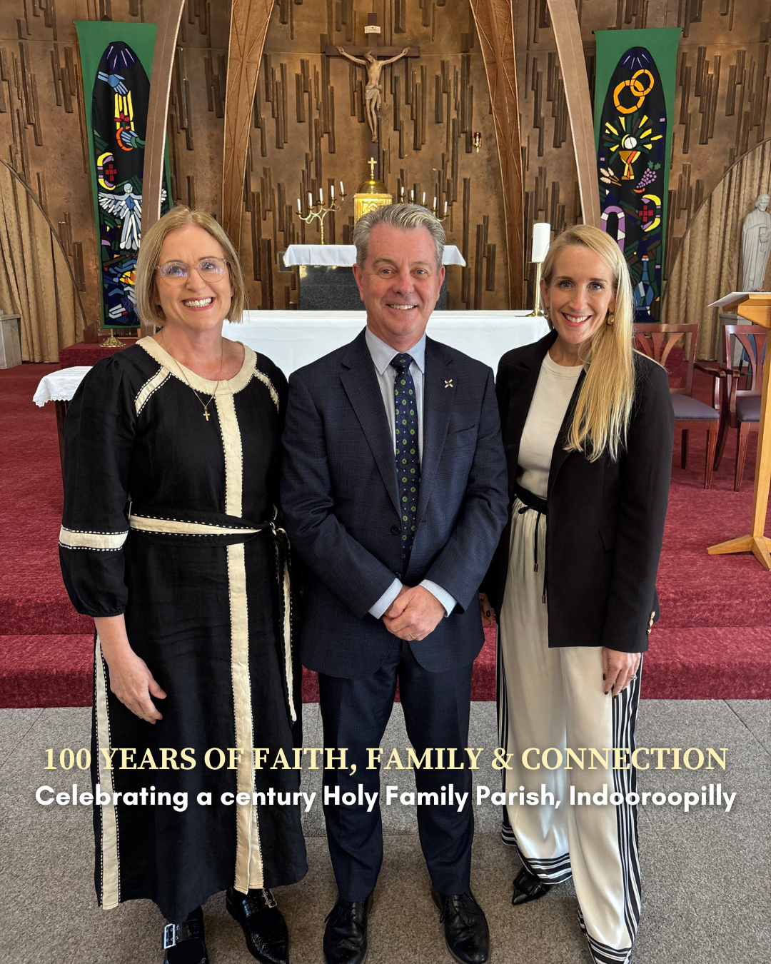 100 years of Faith, Family &amp; Connection