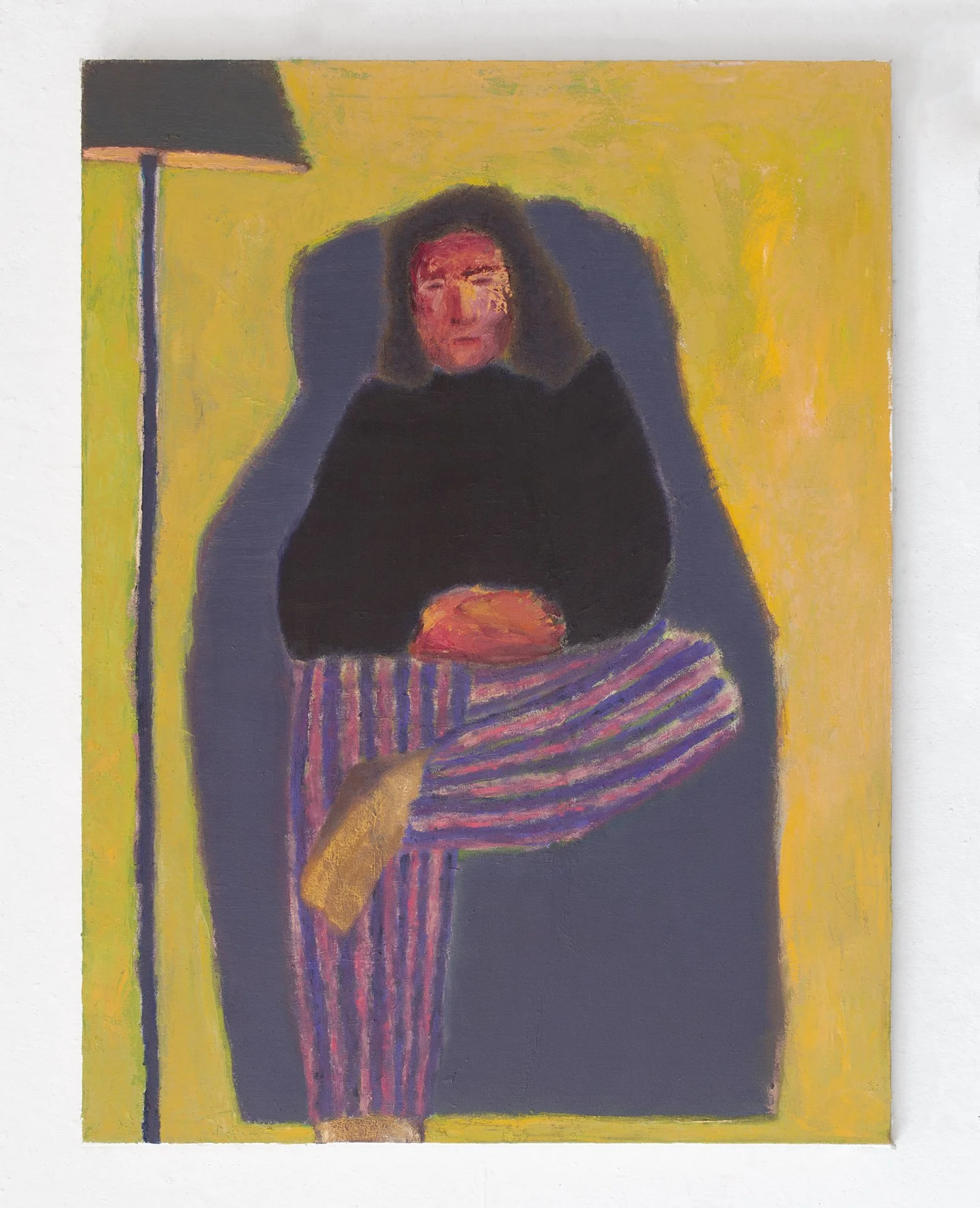 JJ. Oil on canvas. 39 x 30 in.