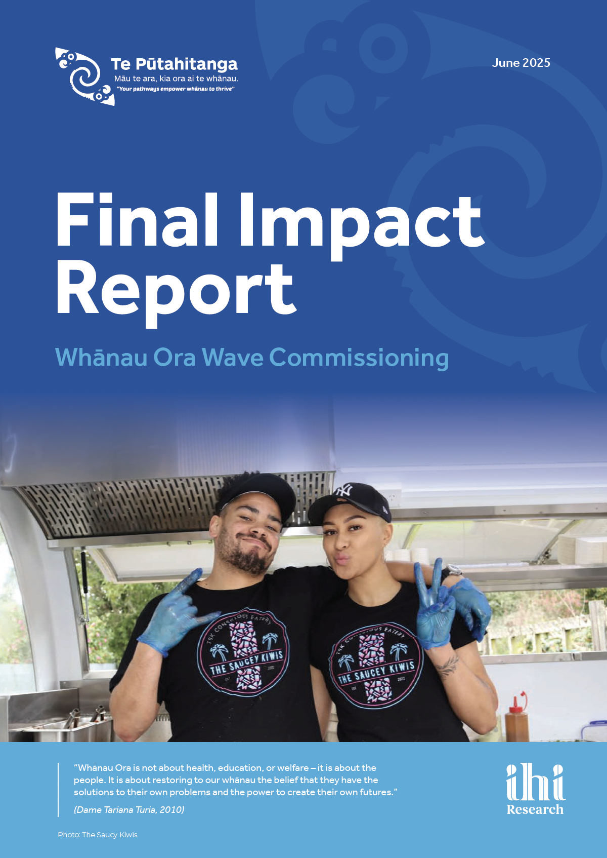 Evaluation of the Whānau Ora Wave Commissioning. Final Impact Report