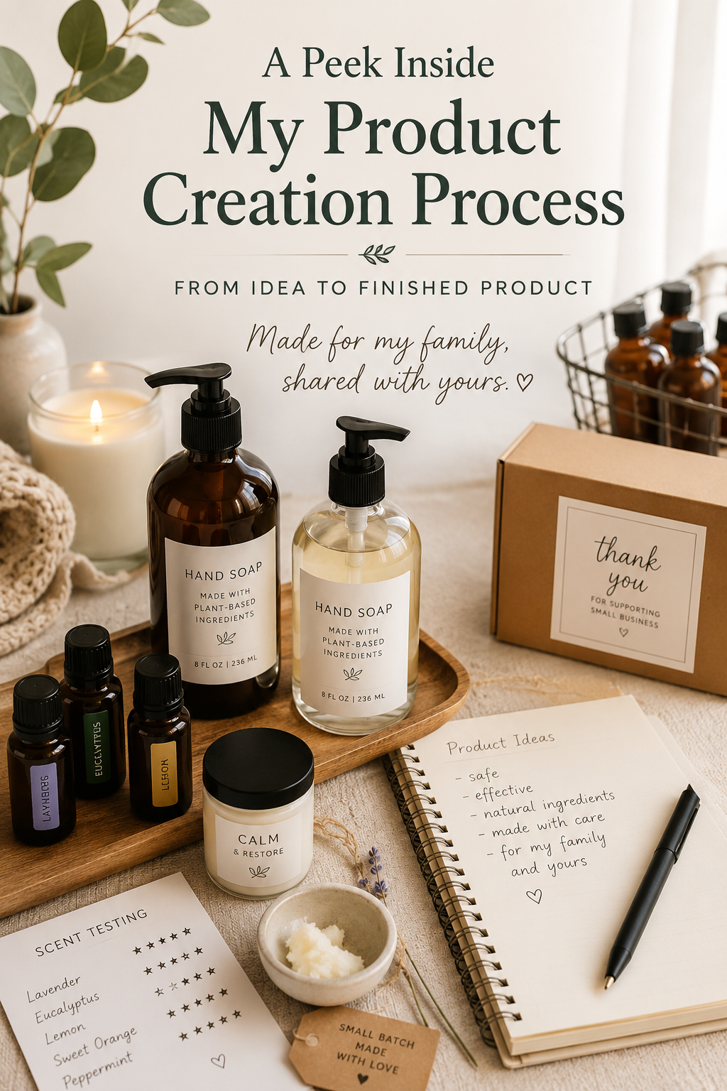 The Heart Behind Every Handmade Product