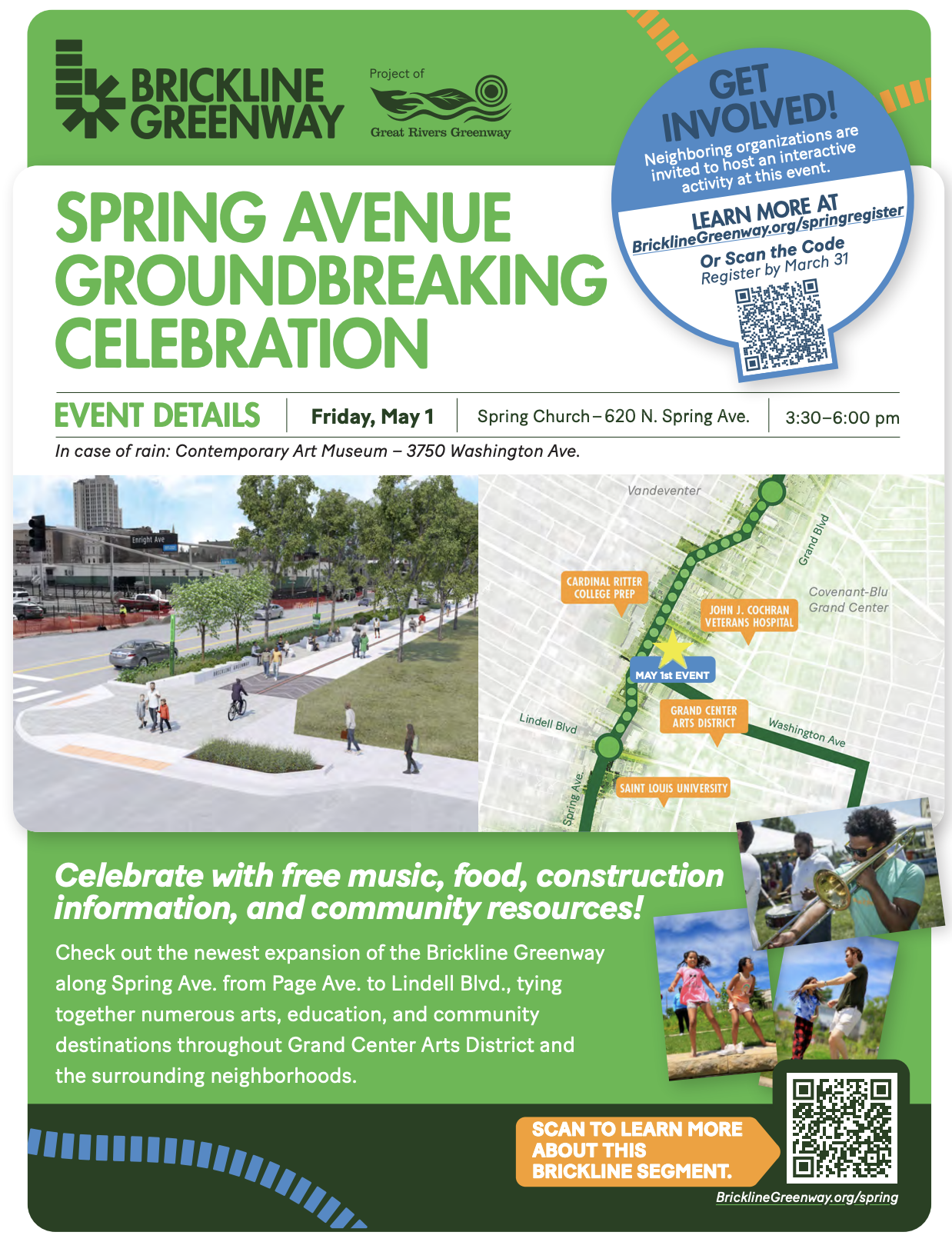 Spring Avenue Groundbreaking!