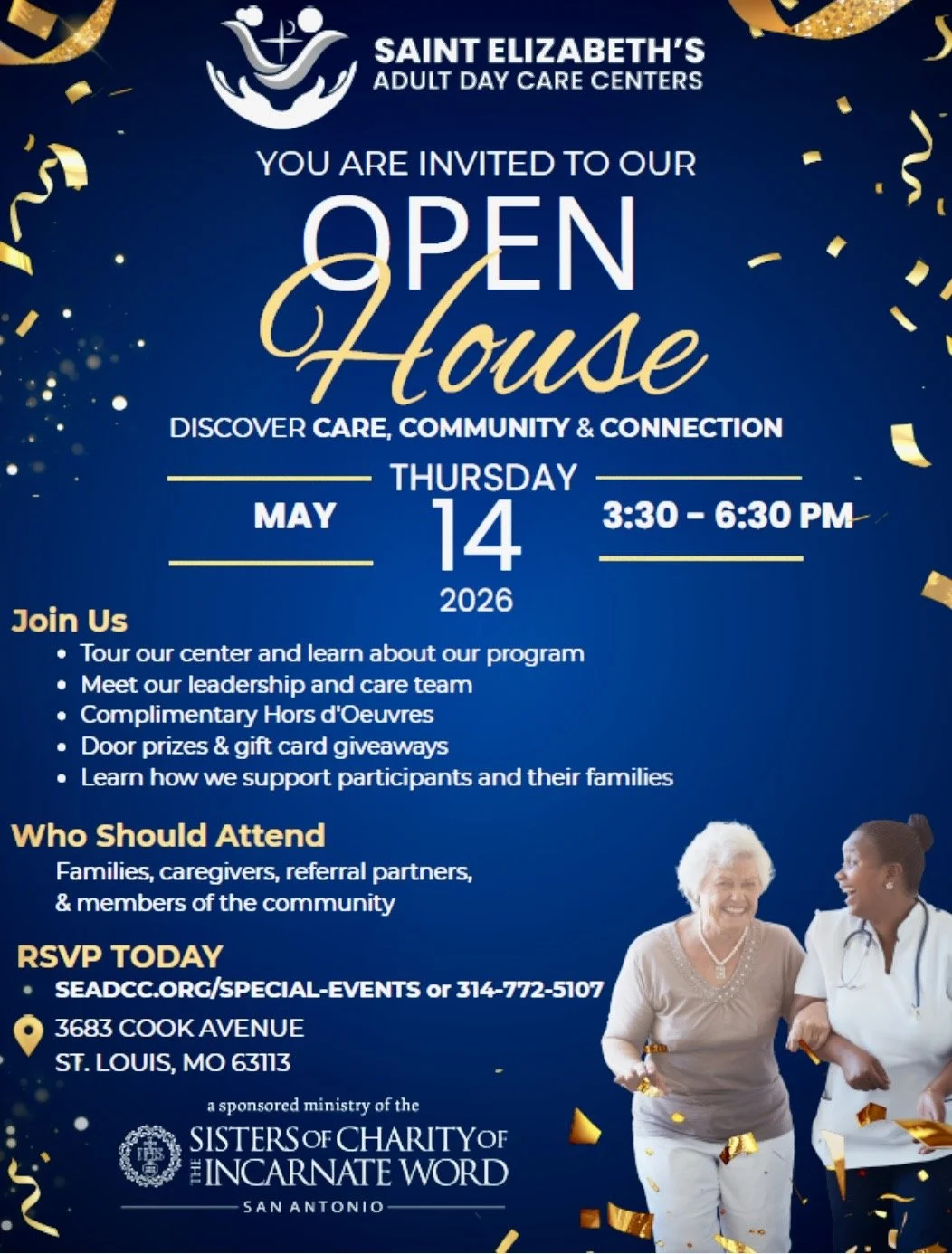 Saint Elizabeth's Adult Day Care Center Open House