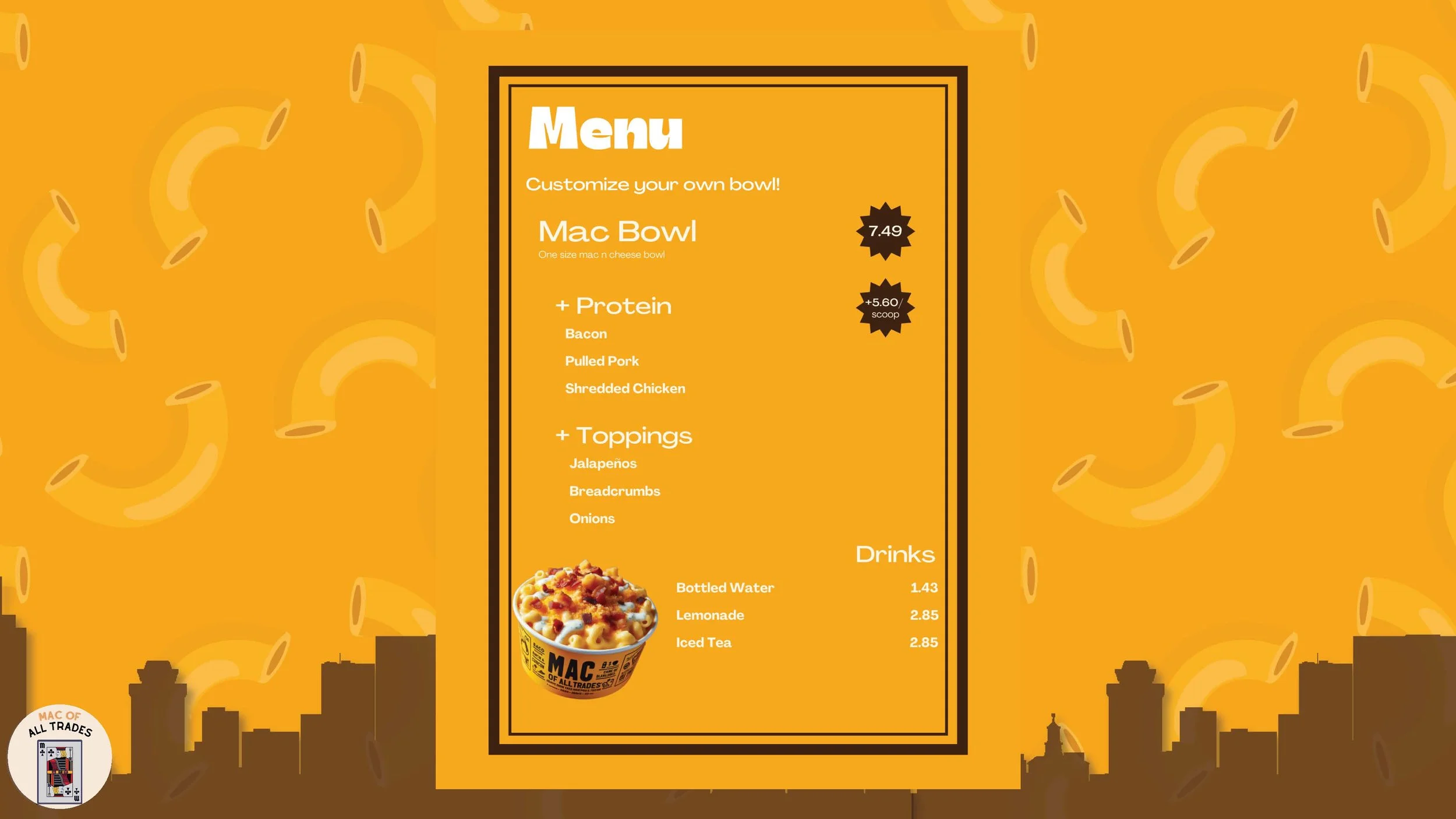 Truck Menu