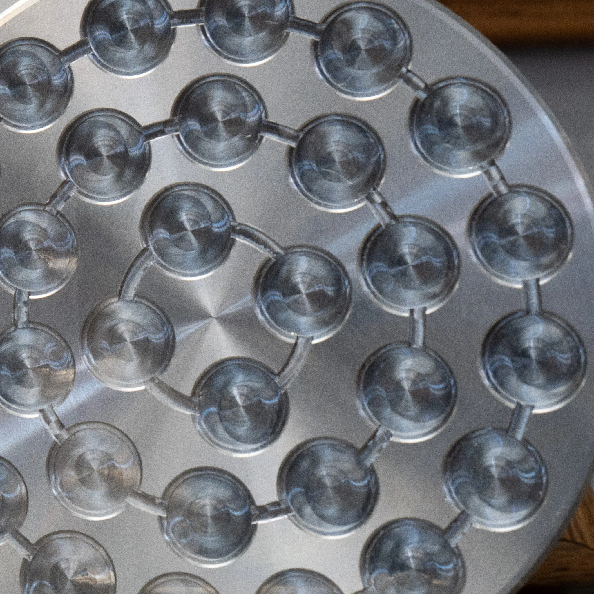 Stainless steel optical sighting tray