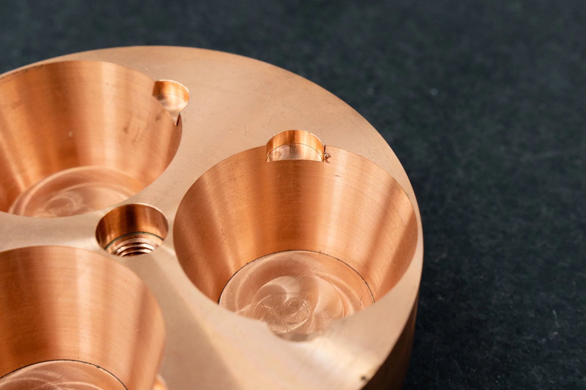 Brass tool brace for maritime use