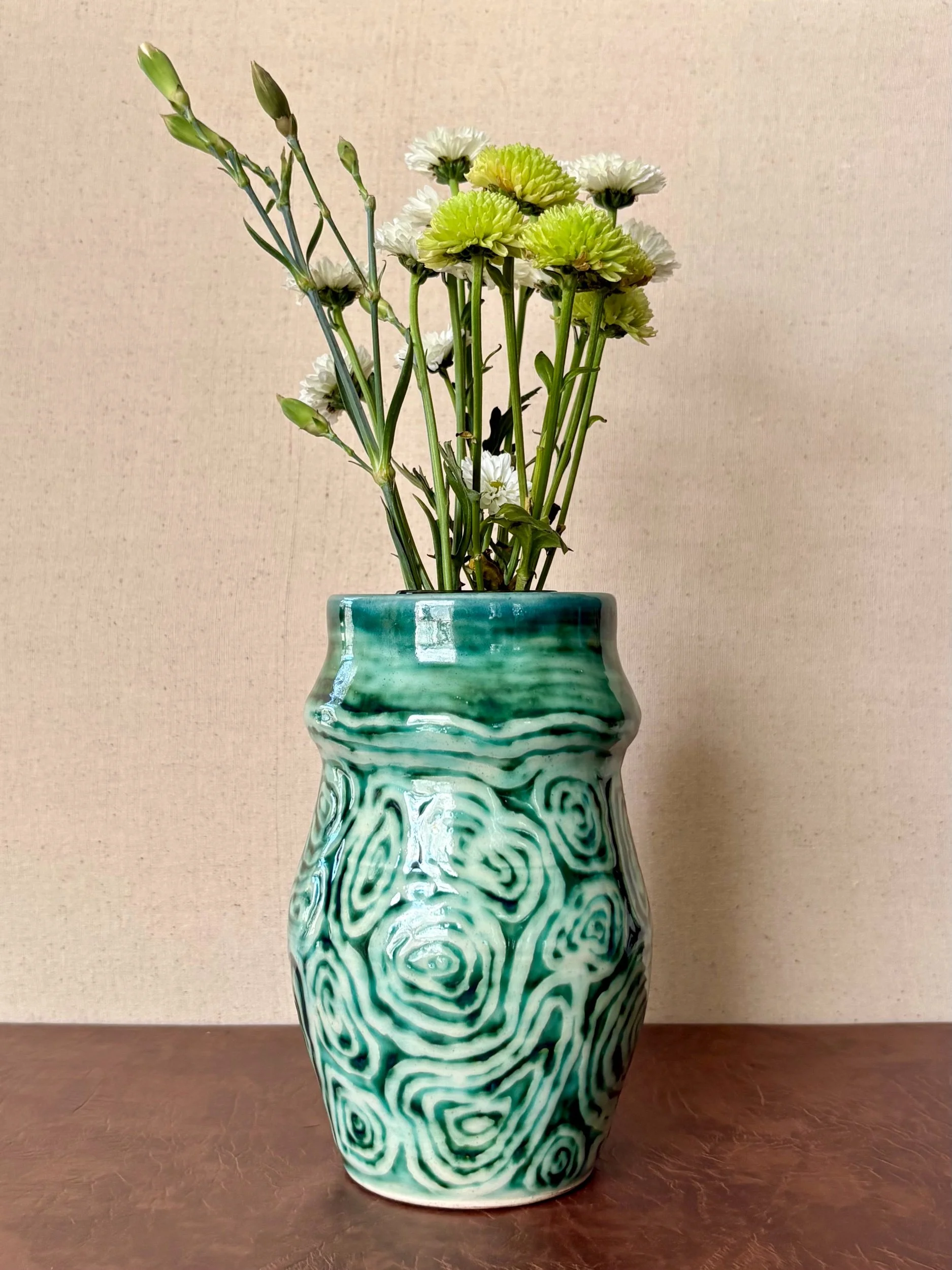 Malachite Vase